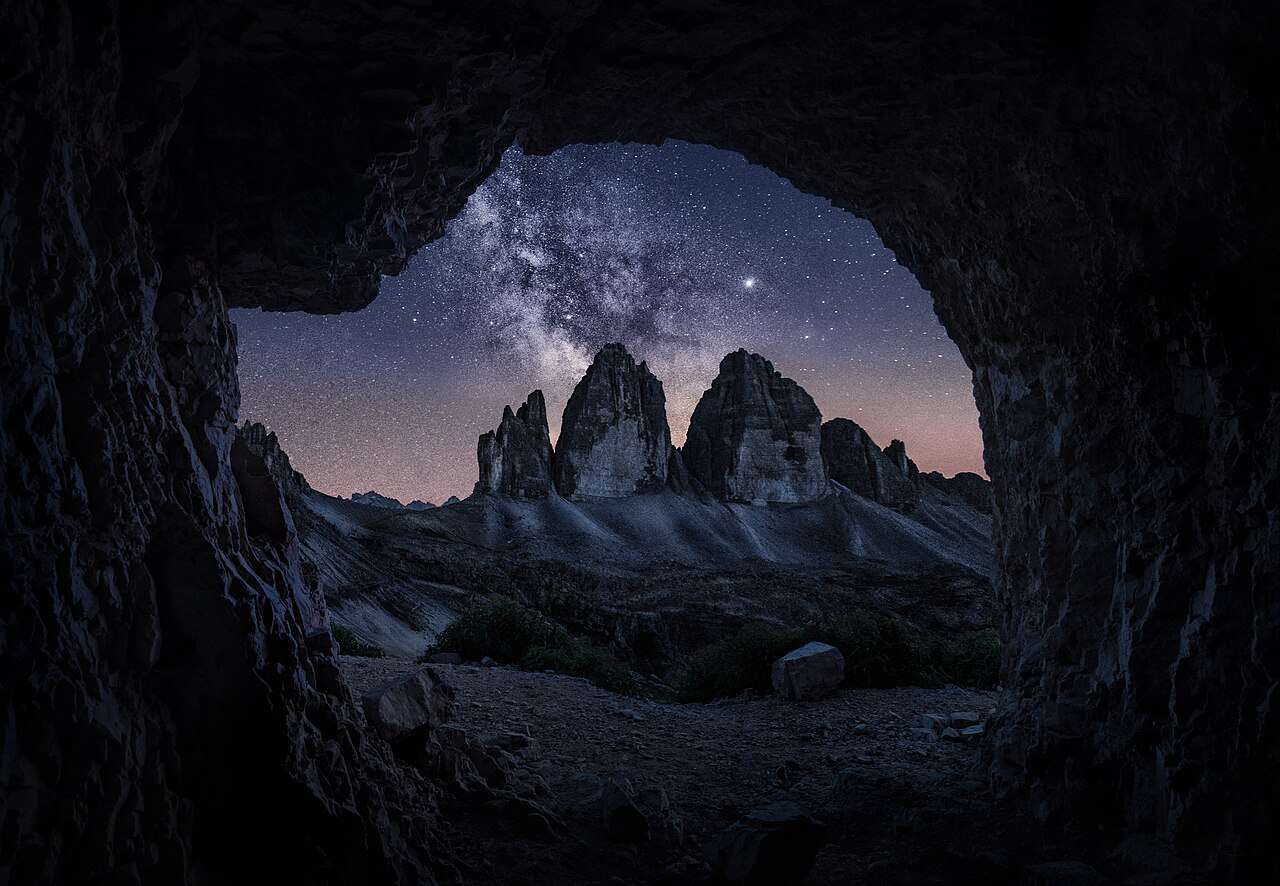 starry night sky (foto: _大面 / CC BY 2.5, Wikimedia Commons)