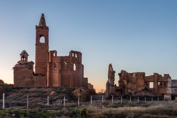 Belchite ruins