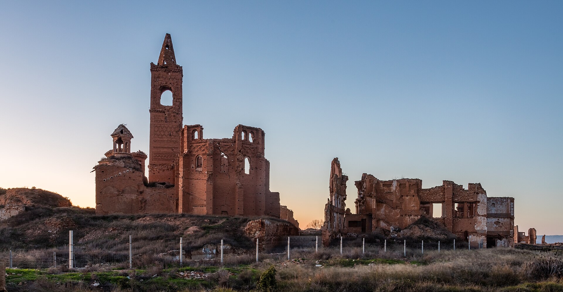 Belchite ruins